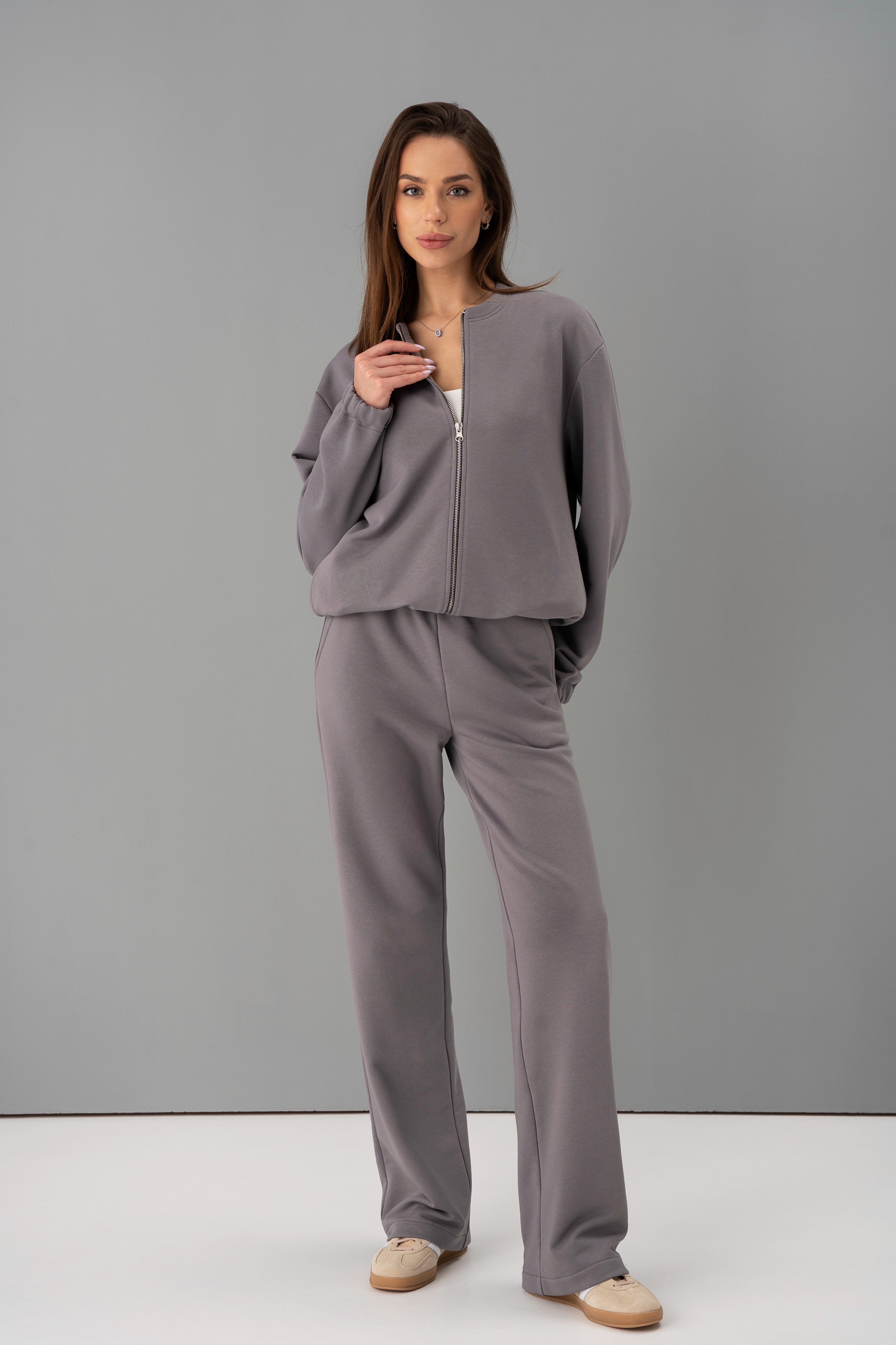 Women’s unbrushed tracksuit set “Mėja” CMF563