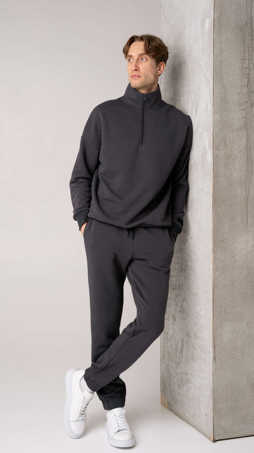 Men’s unbrushed tracksuit set “Paulius” CMF448