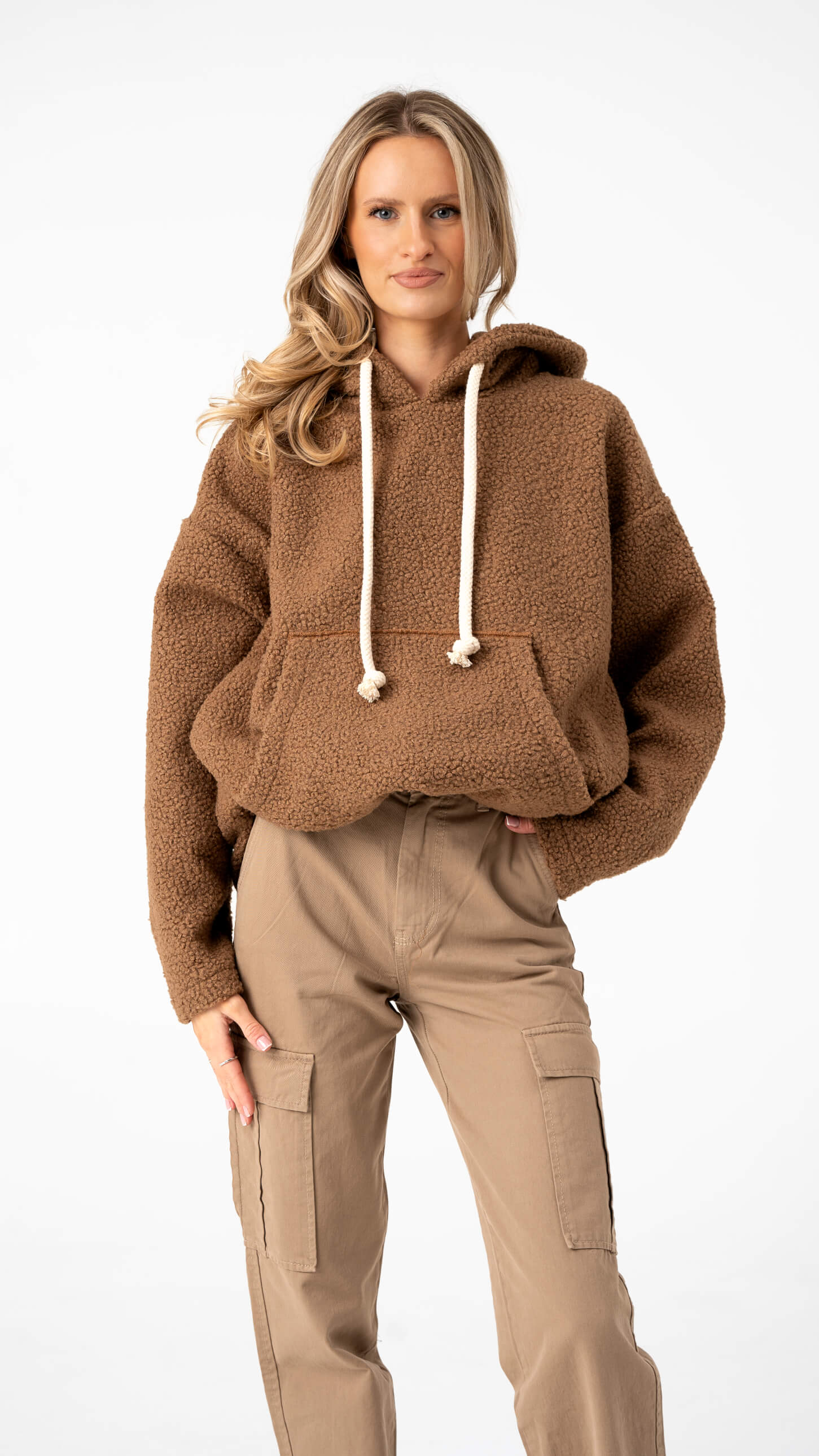 Oversized Teddy jumper "CMF by Kamilė" CMF319