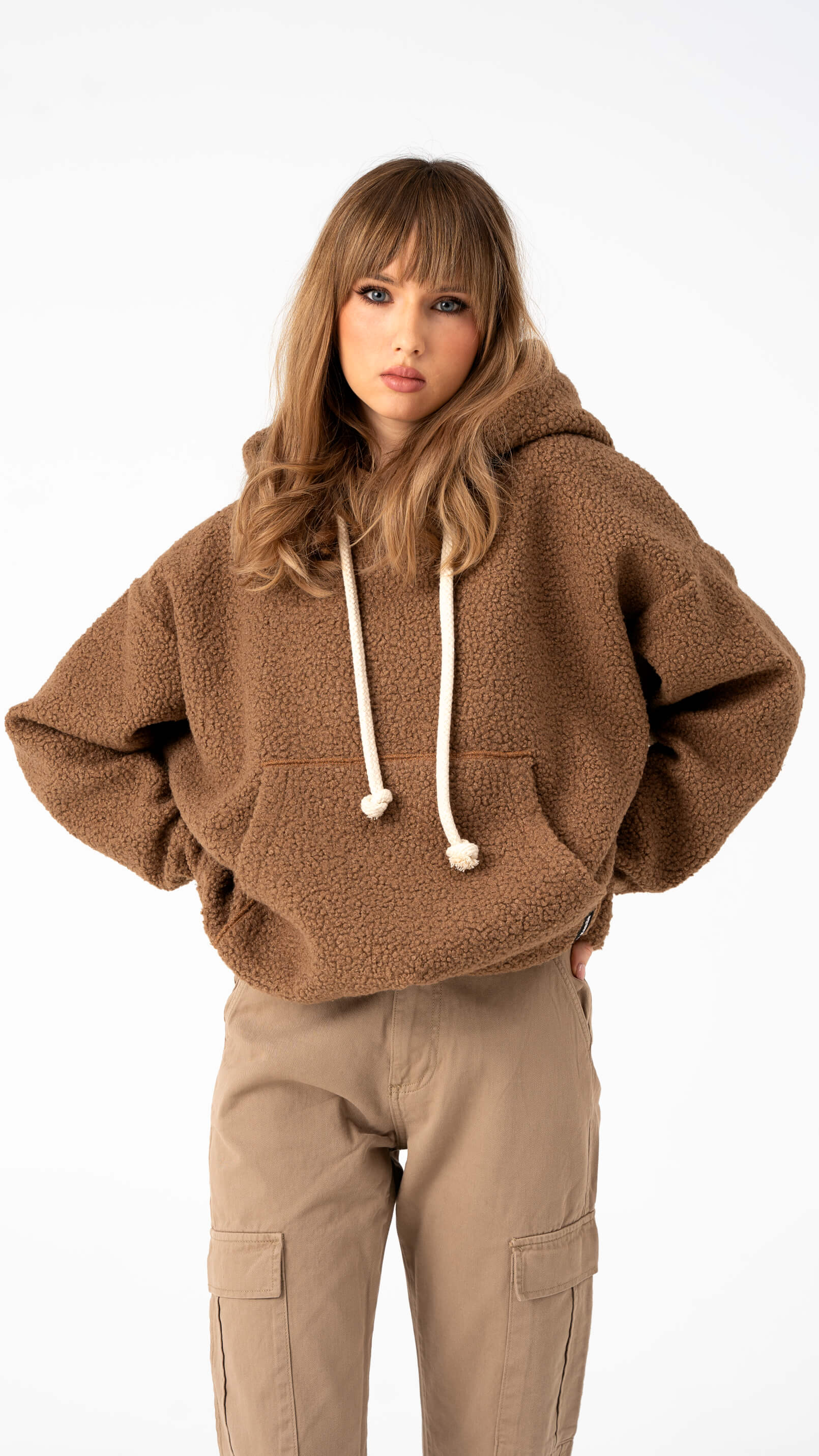 Oversized Teddy jumper "CMF by Kamilė" CMF319