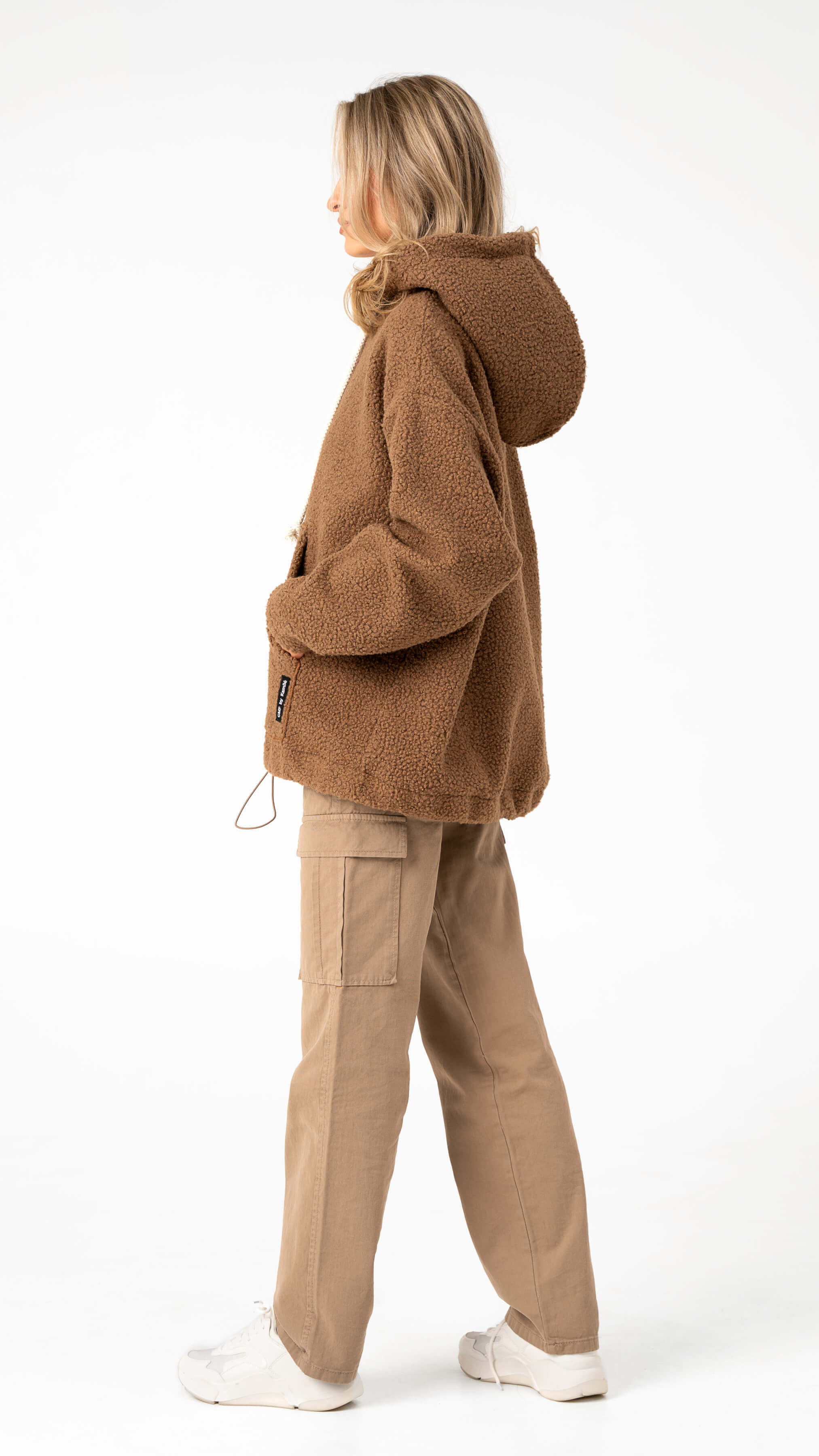 Oversized Teddy jumper "CMF by Kamilė" CMF319